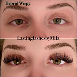 Lasting Lashes by Mila - Doll eye hybrid wispy