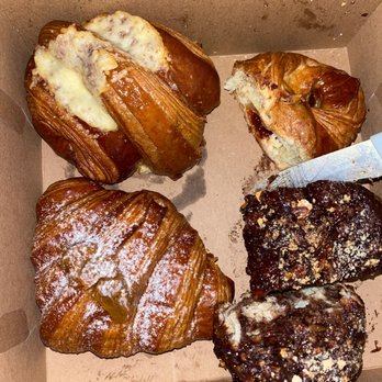 L’Boulanger - Ham and cheese croissant guava and cheese croissant monkey bread  nutella croissant - French Near Me - Miami, Florida