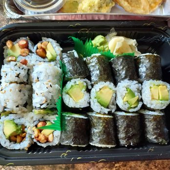 Tokyo Japanese Restaurant - Two avocado rolls and one peanut avocado roll - Japanese Near Me - Kokomo, Indiana Tokyo Japanese Restaurant - Two avocado rolls and one peanut avocado roll - Japanese Near Me - Kokomo, Indiana
