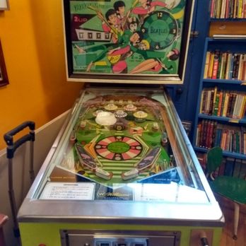 Shake It Records - vintage #thebeatles pinball game @yelpcincy #saturday @northside #nationalrecordstoreday - Music & DVDs Near Me - Cincinnati, Ohio