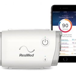 Quality DME - AirMini AutoSet Travel PAP - Portable Auto PAP Therapy System (for use with the AirFit P10 Mask system).