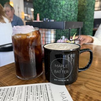 Maple + Batter - Cold brew and chai - Breakfast & Brunch Near Me - Bay Harbor, Michigan