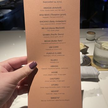 Hidden Omakase - Sushi Bars Near Me - Houston, Texas