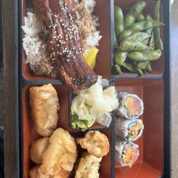 Unagi (Eel) Teriyaki Bento Box Unagi (Eel) Teriyaki Bento Box