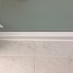 Caulking done again Caulking done again