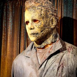 SugarMynt Gallery - Close up of mask worn by James Jude Courtney in Halloween Kills (2021).