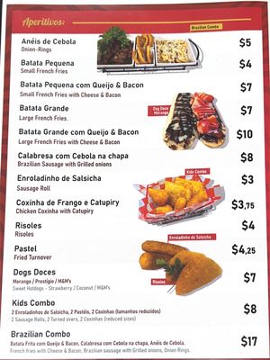 Menu photo 5 Brazilian Hot Dogs Newark, NJ