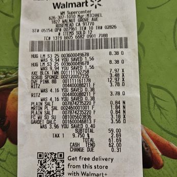 Walmart Supercenter - Charged us twice for diapers - Department Stores Near Me - Rosemead, California Walmart Supercenter - Charged us twice for diapers - Department Stores Near Me - Rosemead, California