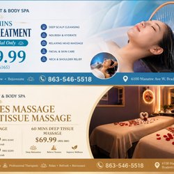 NY Foot & Body Spa - Call us at : 863-5465518 to relaxing your body & mind