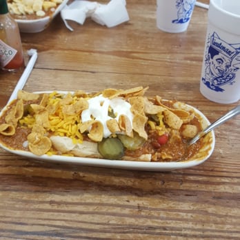 Dinglewood Pharmacy - The scrambled dog is why you come here for. This is the Mexican scramble. A hidden gem. - Drugstores Near Me - Columbus, Georgia