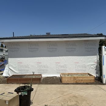 Danny's Dumpsters - Tyvek in progress... - Dumpster Rental Near Me Danny's Dumpsters - Tyvek in progress... - Dumpster Rental Near Me