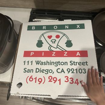 Bronx Pizza - Huge pizza - Pizza Near Me - San Diego, California