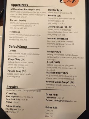 Menu photo 3 Auburn City Steakhouse Auburn, IN