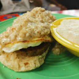 Biscuit Eggs and Gravy Biscuit Eggs and Gravy