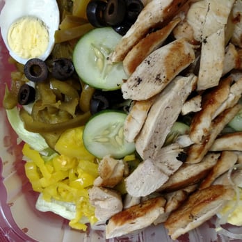 Lucky 7 Deli - Huge grilled chicken salad...loaded. $7...DEAL! - Delis Near Me - Lawrence Township, New Jersey Lucky 7 Deli - Huge grilled chicken salad...loaded. $7...DEAL! - Delis Near Me - Lawrence Township, New Jersey