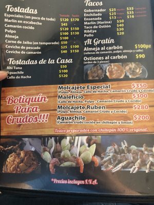 Menu photo 8 Mariscos Ruben's & Charlie's Tijuana, BCN Menu photo 8 Mariscos Ruben's & Charlie's Tijuana, BCN