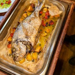 Rosa Madre Italian Restaurant - Fresh Irish lobster served with our signature sauce at Rosa Madre, Dublin.