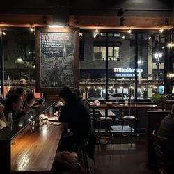 Indoor seating (high top tables)