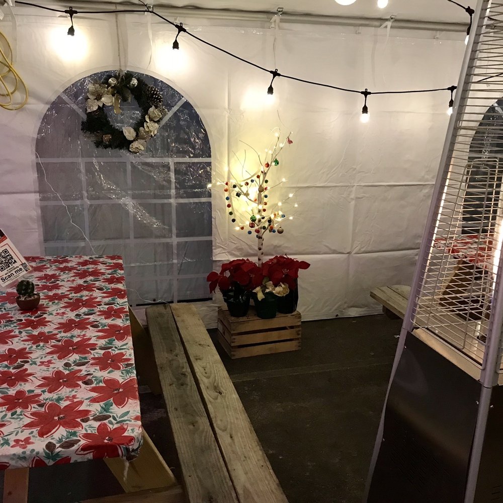 La Taquiza - Outdoor tent for Covid, decorated for Christmas! - Mexican Near Me - Lexington, Kentucky La Taquiza - Outdoor tent for Covid, decorated for Christmas! - Mexican Near Me - Lexington, Kentucky