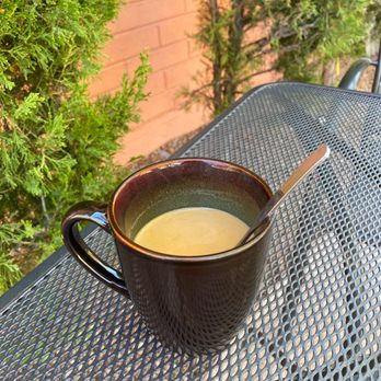 Limonata Cafe - americano on the patio :) - Coffee & Tea Near Me - Albuquerque, New Mexico