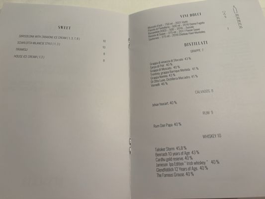Menu photo 3 Locatelli Milano Milan, MI