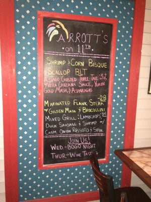 Menu photo 5 Parrott's on 11th Morehead City, NC Menu photo 5 Parrott's on 11th Morehead City, NC