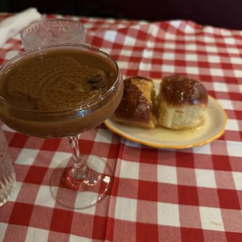 Star Rover - Dinner rolls and frozen espresso martini - Steakhouses Near Me - Houston, Texas