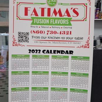 Fatima's Fusion Flavors - Calendar - Asian Fusion Near Me - Manchester, Connecticut Fatima's Fusion Flavors - Calendar - Asian Fusion Near Me - Manchester, Connecticut