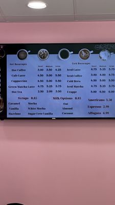 Menu photo 1 Scoops and Beans Surfside Beach, SC Menu photo 1 Scoops and Beans Surfside Beach, SC