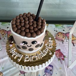 Boba cake