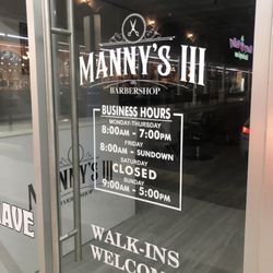 Mannys 3 barbershop