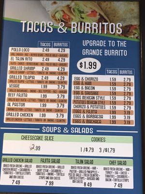 Menu photo 4 Tajin Mexican Cafe Baytown, TX