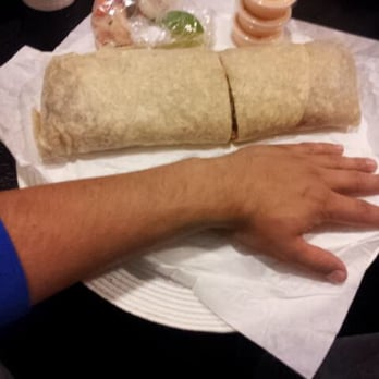 Cali Tacos - Angel burritos with shrimp and carnitas - Mexican Near Me - Orange, California