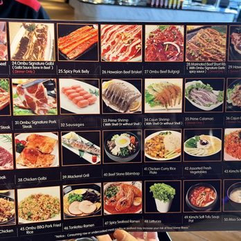 Ombu Grill - New menu back - Korean Near Me - Midvale, Utah