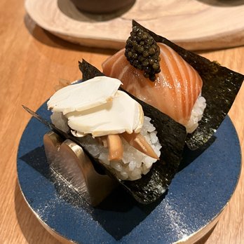 Mari - Caviar Salmon and Pine Mushroom - Korean Near Me - New York, New York Mari - Caviar Salmon and Pine Mushroom - Korean Near Me - New York, New York