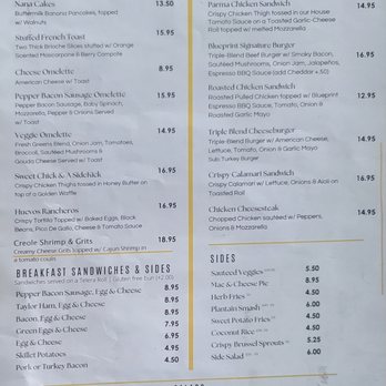 Blueprint Cafe Lounge - Main Menu - Cafes Near Me - Newark, New Jersey