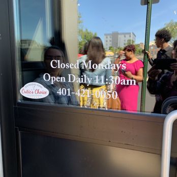 The District - Ignore the hours posted on the door, they open at 10:30 sharp Tues through Sun. - American Near Me - Providence, Rhode Island The District - Ignore the hours posted on the door, they open at 10:30 sharp Tues through Sun. - American Near Me - Providence, Rhode Island