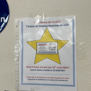 Azusa Coin Laundry - Rewards card program - Laundromat Near Me - La Puente, California Azusa Coin Laundry - Rewards card program - Laundromat Near Me - La Puente, California