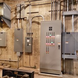 Solomon Electric and Data - Transformer, panels, and controls for a college campus.