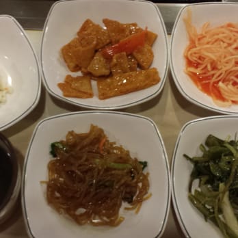 Million Restaurant - Just a few of the sides - Korean Near Me - Honolulu, Hawaii Million Restaurant - Just a few of the sides - Korean Near Me - Honolulu, Hawaii