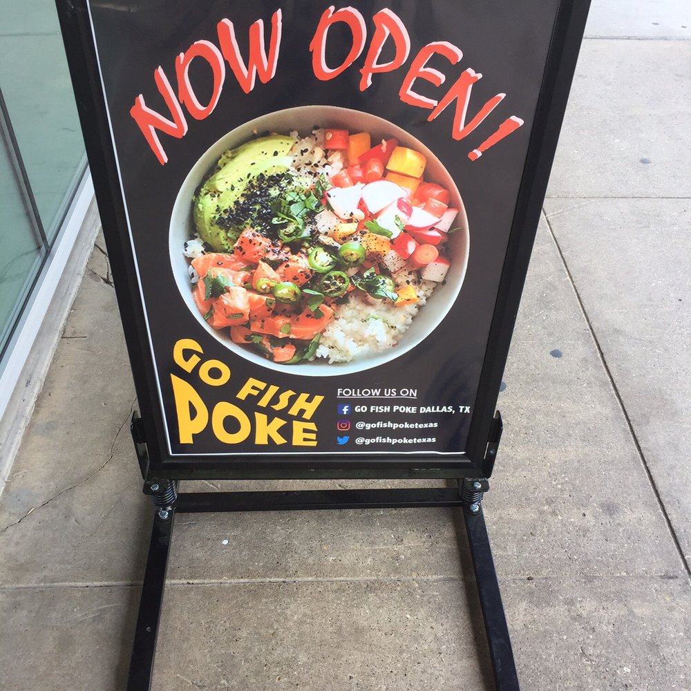 Go Fish Poke - They are open and ready to be social! - Poke Near Me - Dallas, Texas Go Fish Poke - They are open and ready to be social! - Poke Near Me - Dallas, Texas