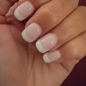 Metuchen Nail Spa - DIP powder French manicure with gel tip coat. Great job !!! - Nail Salons Near Me - Metuchen, New Jersey Metuchen Nail Spa - DIP powder French manicure with gel tip coat. Great job !!! - Nail Salons Near Me - Metuchen, New Jersey