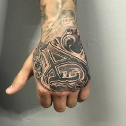 Seven Seas Tattoo - Hand lettering Art