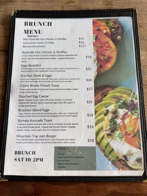 Menu photo 4 Mountain Top Monteagle, TN