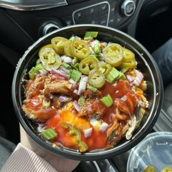 Lemme Get A BIte - Pulled pork Mac and cheese bowl