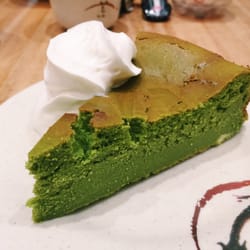 Samurai - Green tea cheesecake.