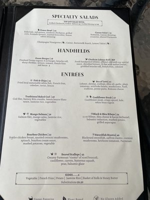 Menu photo 3 The Wild Goose Tavern Chatham, MA Menu photo 3 The Wild Goose Tavern Chatham, MA