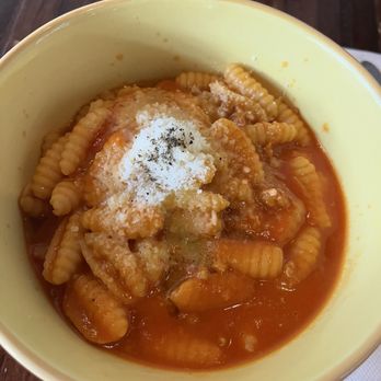 Colapasta Restaurant - Malloreddus alla Campidanese (sausage with tomato saffron sauce) - Italian Near Me - Santa Monica, California