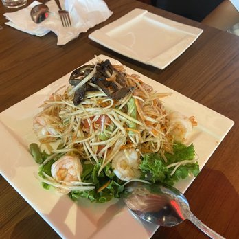 Thaicoon - Thai POPPIN PAPAYA SALAD - Thai Near Me - Katy, Texas Thaicoon - Thai POPPIN PAPAYA SALAD - Thai Near Me - Katy, Texas