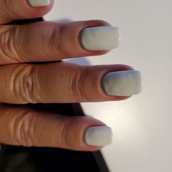 Natural Nails - Lumpy and thick - Nail Salons Near Me - Hillsboro, Oregon